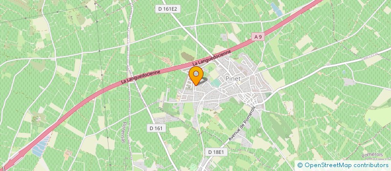 localisation de l'entreprise 410 219 000 à PINET