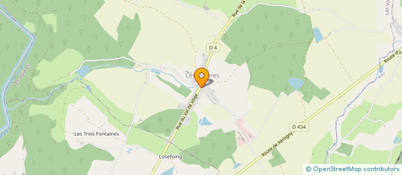 localisation de l'entreprise 410 283 071   LES VOIVRES