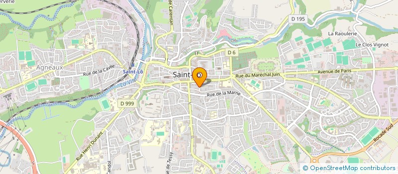 localisation de l'entreprise 410 326 581   SAINT-LO