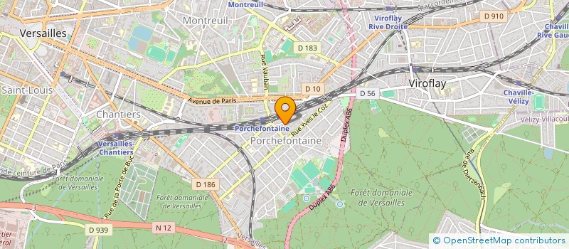 localisation de l'entreprise 410 440 598 à VERSAILLES