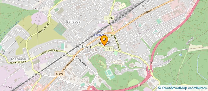 localisation de l'entreprise 410 529 390   FORBACH