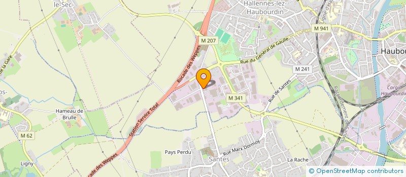 localisation de l'entreprise 410 650 147 à LILLE
