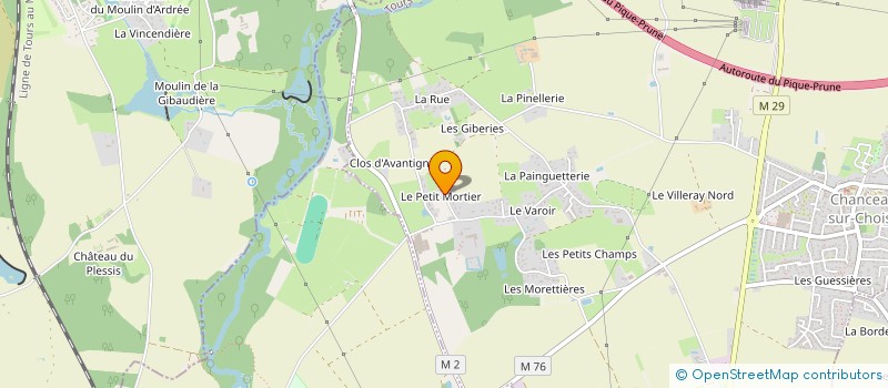 localisation de l'entreprise 410 678 296   CHANCEAUX-SUR-CHOISILLE