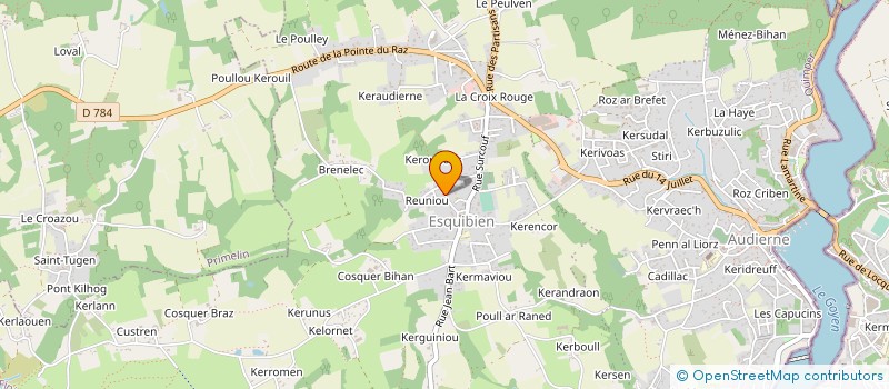 localisation de l'entreprise 410 702 229 à AUDIERNE