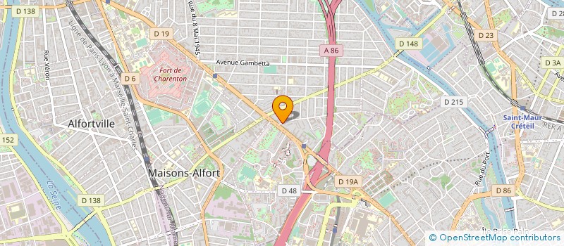 localisation de l'entreprise 410 779 912   MAISONS-ALFORT