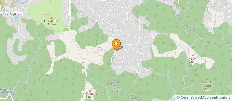 localisation de l'entreprise 410 828 396   SEILLANS