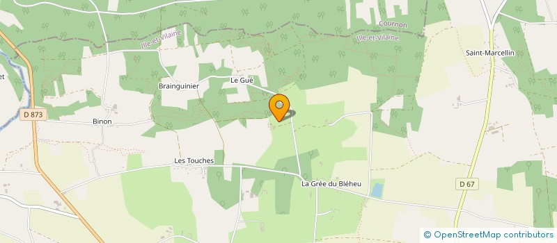 localisation de l'entreprise 410 843 569   BAINS-SUR-OUST