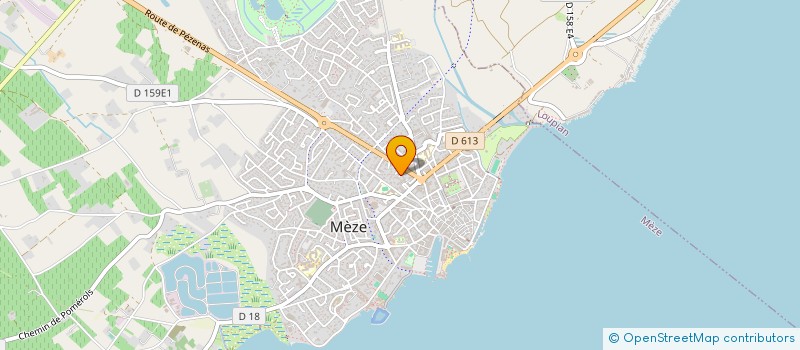 localisation de l'entreprise 410 893 168  à MEZE