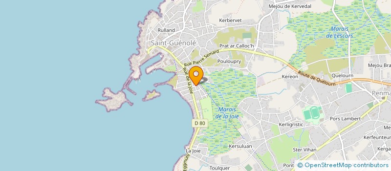 localisation de l'entreprise 410 922 116 à PENMARCH
