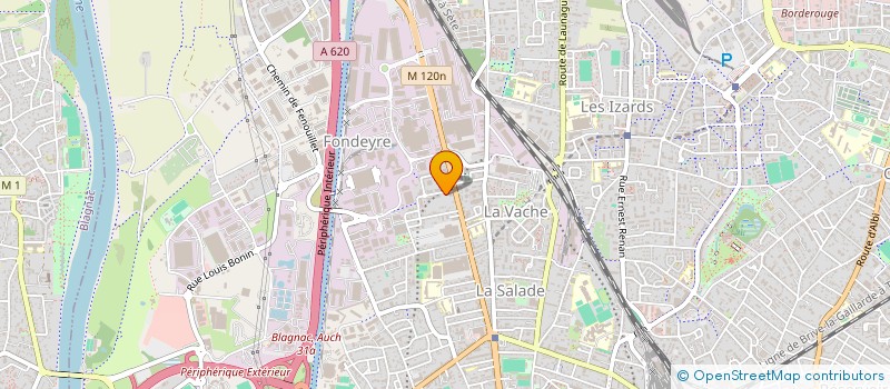 localisation de l'entreprise 410 STUDIO à TOULOUSE