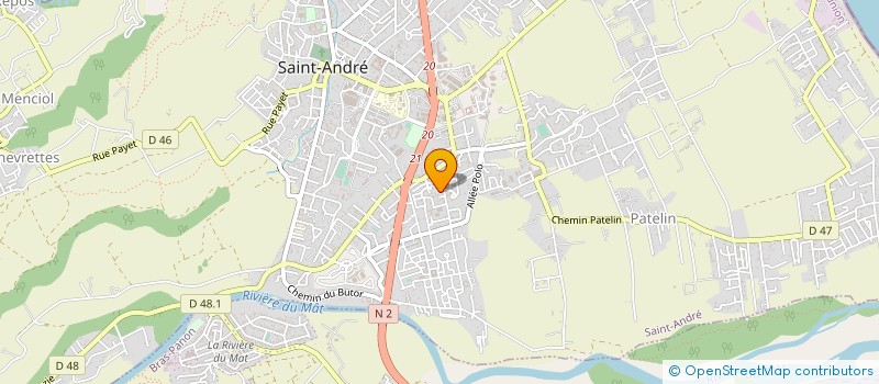 localisation de l'entreprise 411 015 829 à SAINT-PIERRE