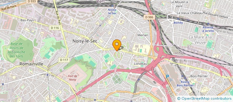 localisation de l'entreprise 411 174 808   LE RAINCY