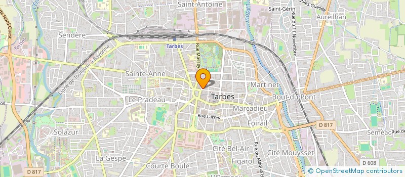 localisation de l'entreprise 411 246 481   TARBES