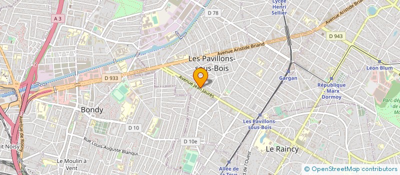 localisation de l'entreprise 411 269 434 à LES PAVILLONS-SOUS-BOIS