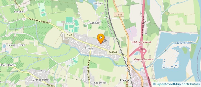 localisation de l'entreprise 411 356 637   ARNAS