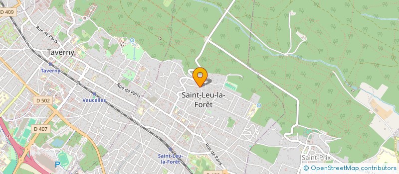 localisation de l'entreprise 411 481 914   SAINT-LEU-LA-FORET