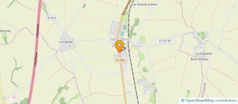 localisation de l'entreprise 411 482 037   LA JARRIE-AUDOUIN