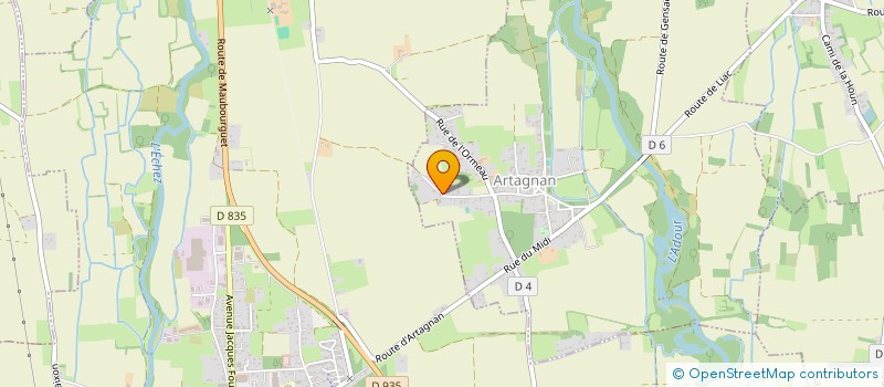 localisation de l'entreprise 411 493 398   ARTAGNAN