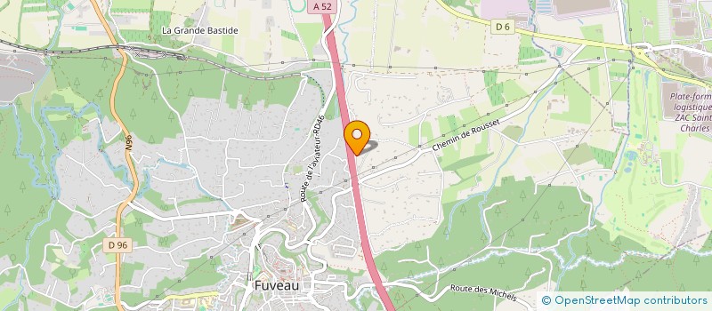 localisation de l'entreprise 411 508 930   FUVEAU