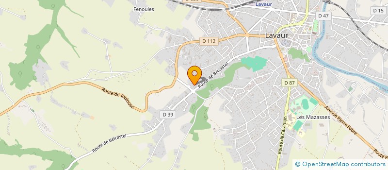 localisation de l'entreprise 411 536 311 à LAVAUR