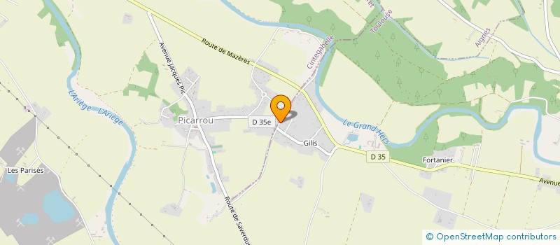 localisation de l'entreprise 411 547 201   CALMONT