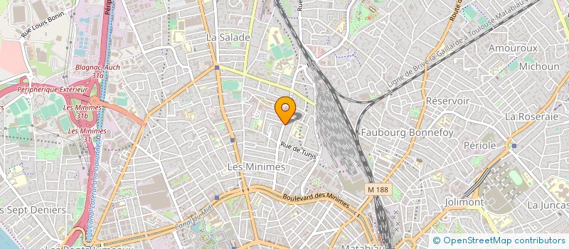 localisation de l'entreprise 411 549 173 à TOULOUSE