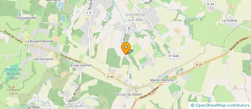 localisation de l'entreprise 411 575 509   GONNEVILLE-SUR-MER