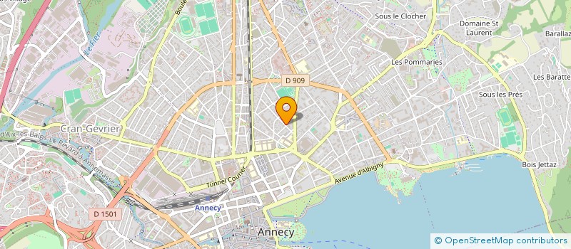 localisation de l'entreprise 411 612 351  à ANNECY