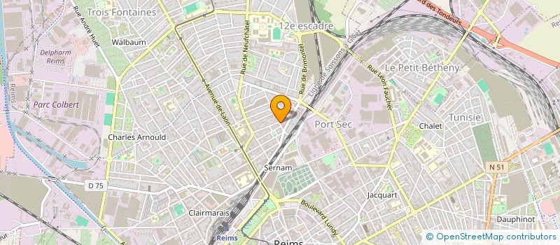 localisation de l'entreprise 411 736 937   BEAUVAIS-SUR-MATHA