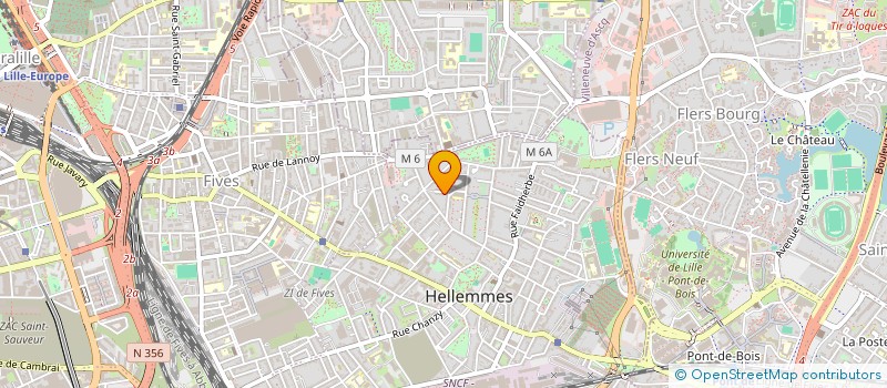 localisation de l'entreprise 411 992 530 à LILLE
