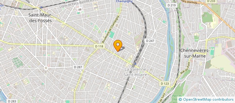 localisation de l'entreprise 4114 GRANDE ARMEE à SAINT-MAUR-DES-FOSSES