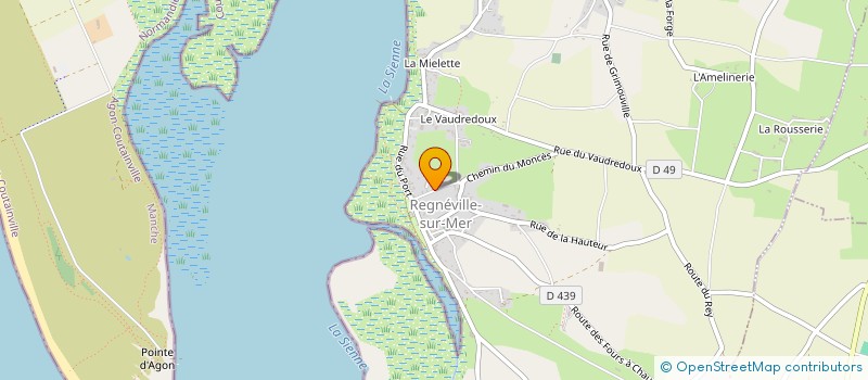 localisation de l'entreprise 412 007 536   REGNEVILLE-SUR-MER