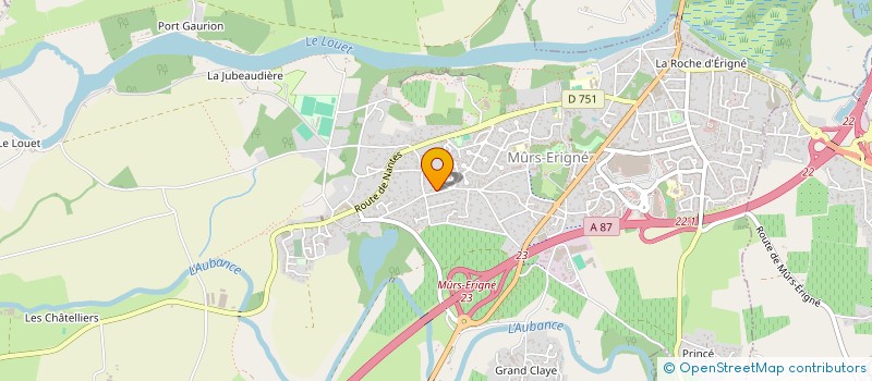 localisation de l'entreprise 412 066 730   MURS-ERIGNE