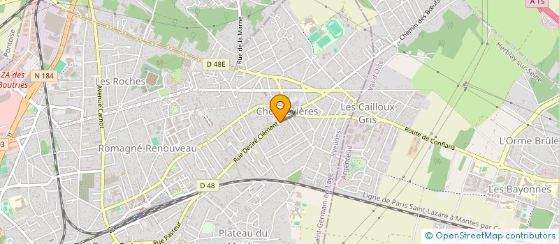 localisation de l'entreprise 412 074 924   CONFLANS-SAINTE-HONORINE