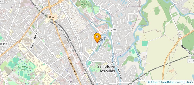 localisation de l'entreprise 412 118 366 à TROYES