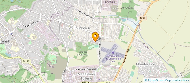 localisation de l'entreprise 412 123 689   CHELLES