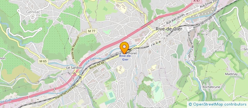 localisation de l'entreprise 412 141 624   SAINT-ETIENNE