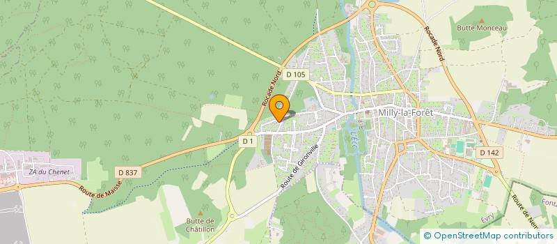 localisation de l'entreprise 412 161 457 à TOULON-SUR-ARROUX