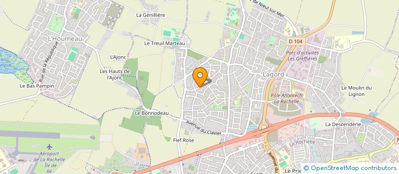 localisation de l'entreprise 412 163 248   LAGORD