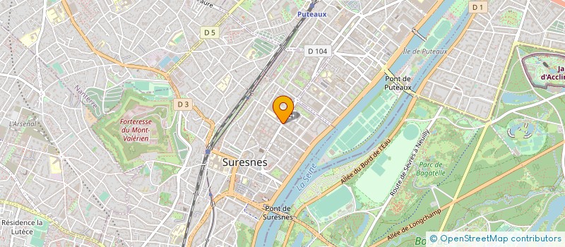 localisation de l'entreprise 412 197 790  à SARTROUVILLE