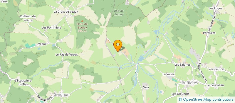 localisation de l'entreprise 412 287 310   BUFFIERES