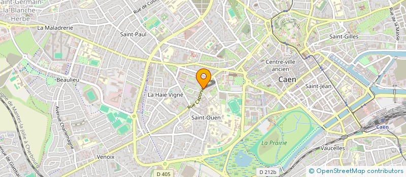 localisation de l'entreprise 412 329 476   CAEN