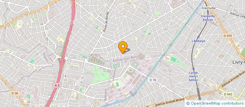 localisation de l'entreprise 412 401 739   AULNAY-SOUS-BOIS