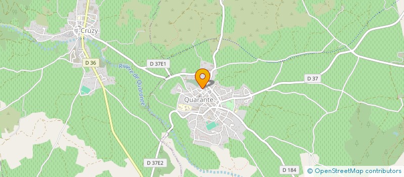 localisation de l'entreprise 412 419 103   QUARANTE