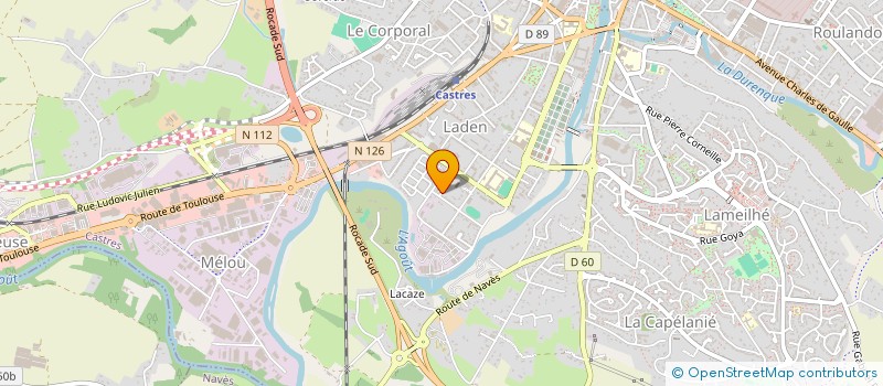 localisation de l'entreprise 412 479 685   CASTRES