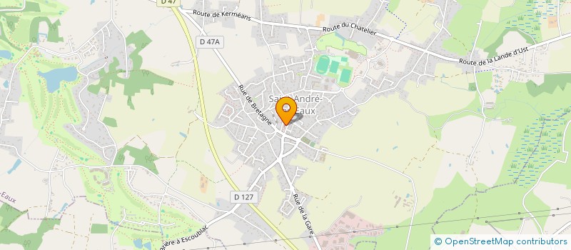 localisation de l'entreprise 412 505 794   GUERANDE