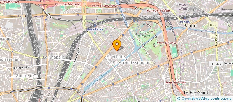 localisation de l'entreprise 412 549 222   PARIS