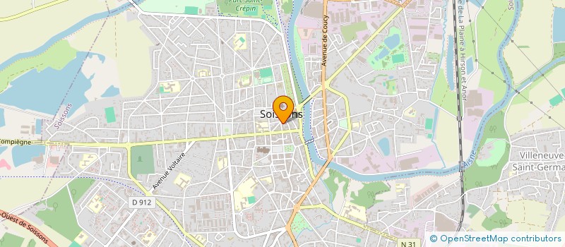 localisation de l'entreprise 412 565 186 à SOISSONS