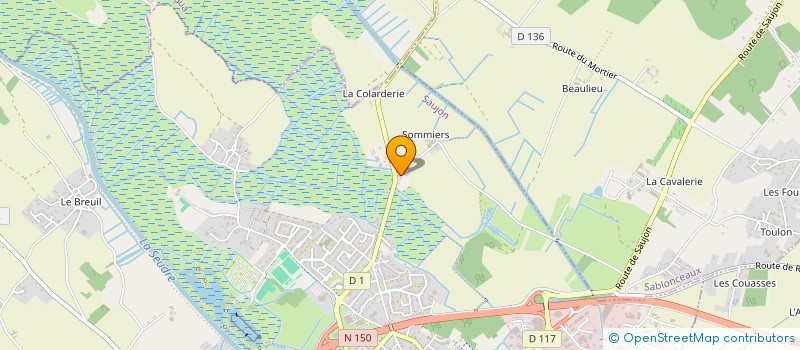 localisation de l'entreprise 412 593 527   CORME-ROYAL