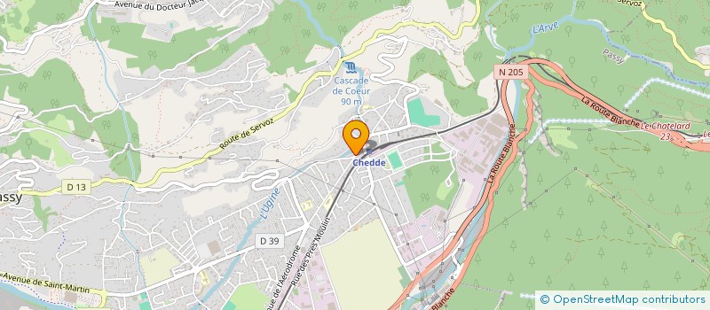 localisation de l'entreprise 412 650 624   SALLANCHES